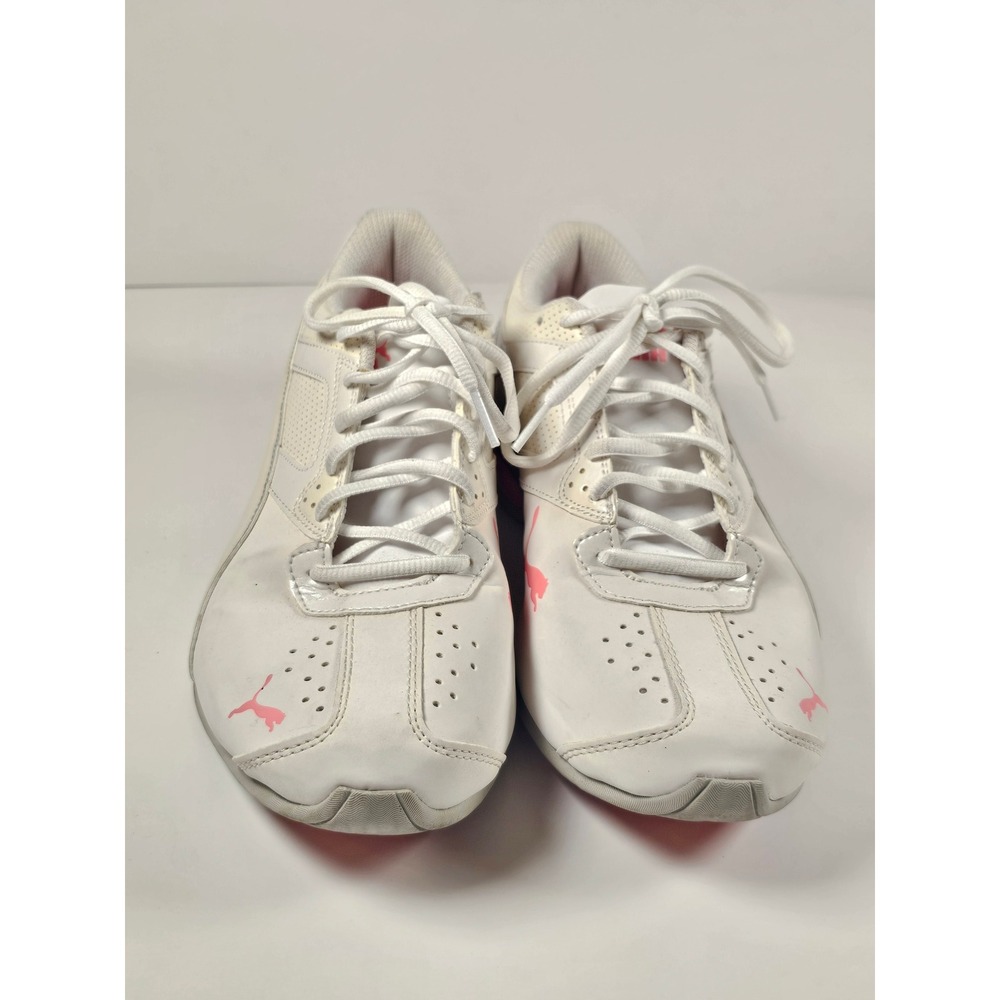 Puma Tazon 6 Womens Training Shoes White Silver Pink 189877 18 Size 11